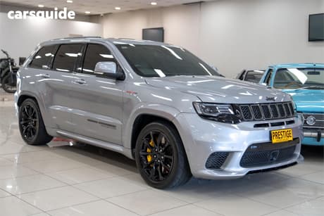 Grey 2018 Jeep Grand Cherokee Wagon Trackhawk (4X4)