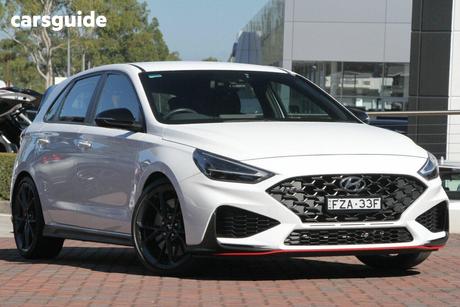 White 2021 Hyundai I30 Hatchback N