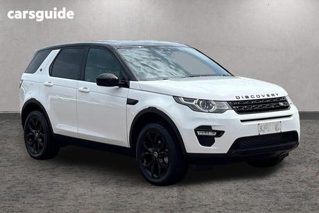 White 2015 Land Rover Discovery Sport Wagon Sd4 Hse