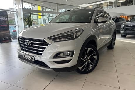 Silver 2018 Hyundai Tucson Wagon Highlander Crdi (Awd)