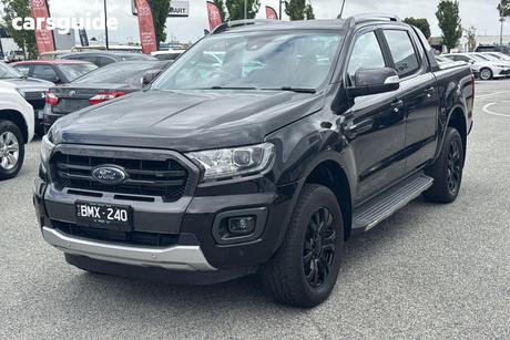 Black 2021 Ford Ranger Double Cab Pick Up Wildtrak 3.2 (4X4)