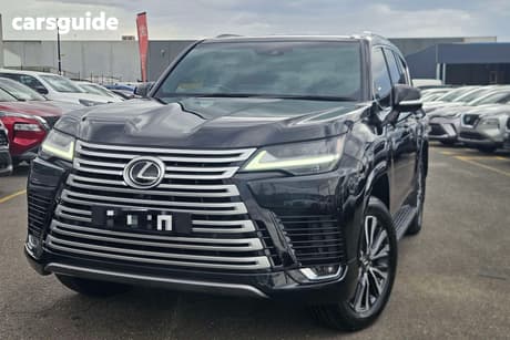 Black 2023 Lexus LX500D Wagon