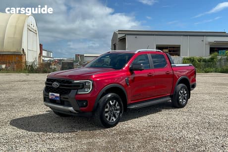 Red 2025 Ford Ranger Double Cab Pick Up Phev Wildtrak (4X4)
