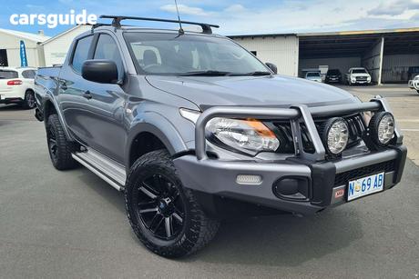 Grey 2018 Mitsubishi Triton Dual Cab Utility Glx Plus (4X4)