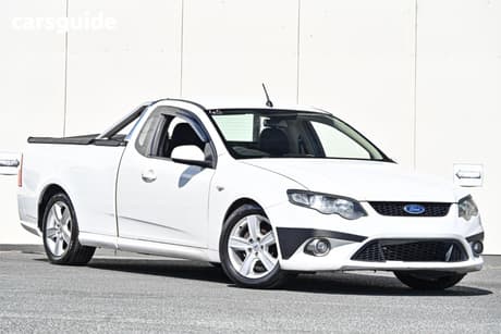 White 2008 Ford Falcon Ute Ute Tray XR6 R