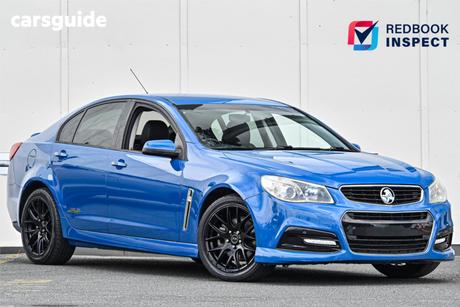 Blue 2013 Holden Commodore Sedan Ss