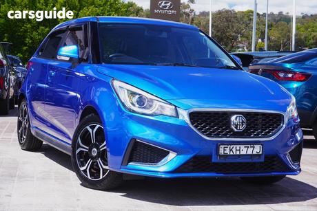 Blue 2020 MG MG3 Hatchback Excite (With Navigation)