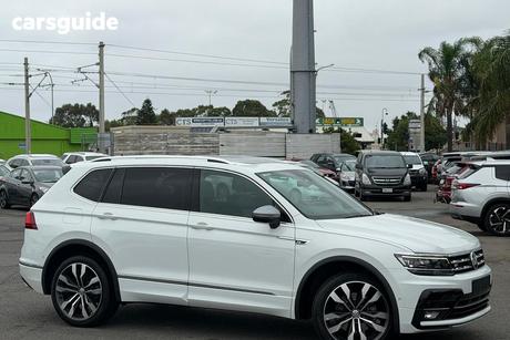 White 2019 Volkswagen Tiguan Wagon Allspace 162 Tsi Highline