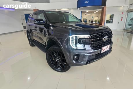 Grey 2023 Ford Everest Wagon Sport (4Wd)
