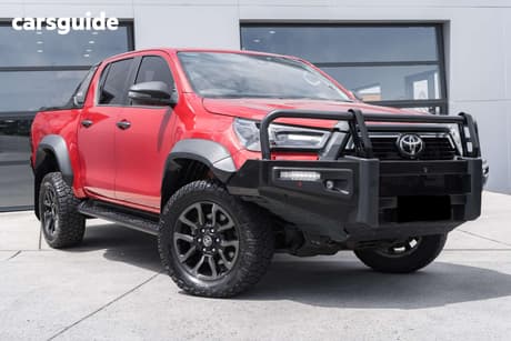 Red 2023 Toyota Hilux Double Cab Pick Up Sr5 (4X4)