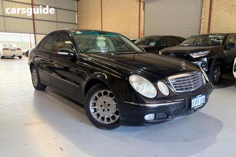 Black 2002 Mercedes-Benz E240 Sedan AVANTGARDE 211