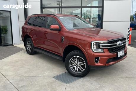 Orange 2023 Ford Everest Wagon Trend (4X4)