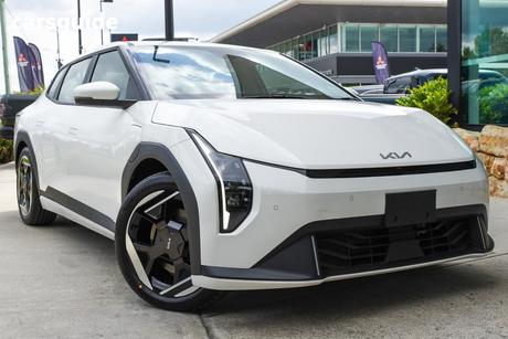 White 2025 Kia Ev4 Sedan Earth Fwd Lr