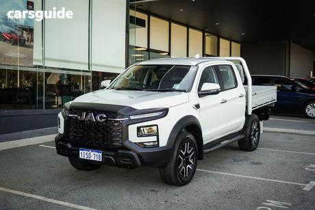 White 2025 JAC T9 UTE Dual Cab Pick-up Oasis (4X4)