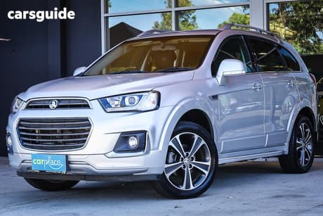 Silver 2017 Holden Captiva Wagon 7 Ltz (Awd)