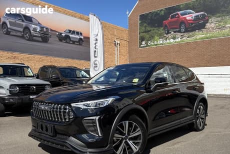 Black 2025 GWM Haval Jolion Wagon Lux Hybrid