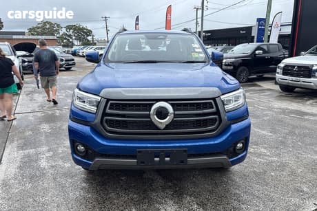 Blue 2025 GWM Cannon Dual Cab Utility Lux (4X4)