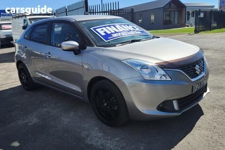 Silver 2017 Suzuki Baleno Hatchback Gl