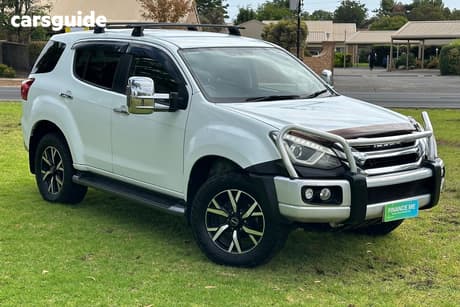 White 2019 Isuzu MU-X Wagon Ls-U (4X4)