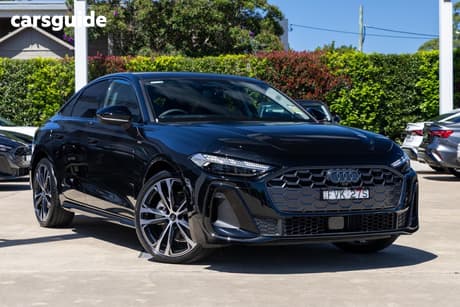 Black 2025 Audi A5 Hatch TFSI 150KW S LINE F