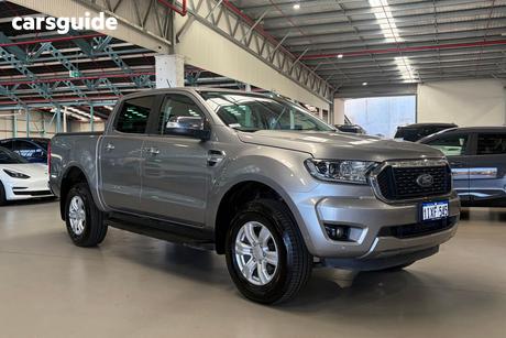 Silver 2021 Ford Ranger Double Cab Pick Up Xlt 3.2 Hi-Rider (4X2)