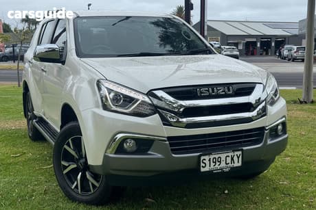 White 2021 Isuzu MU-X Wagon Ls-U (4X4)