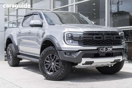Silver 2023 Ford Ranger Double Cab Pick Up Raptor 3.0 (4X4)