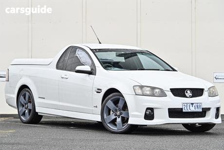 White 2011 Holden UTE Ute Tray SV6 THUNDER R