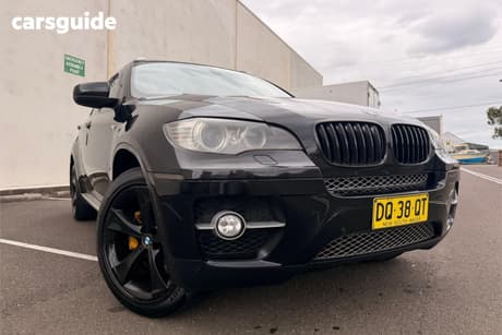 Black 2008 BMW X6 Coupe Xdrive 35D