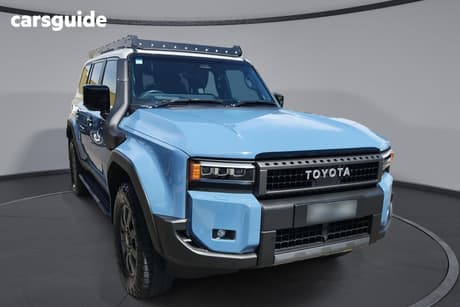 Blue 2024 Toyota Landcruiser Prado Wagon Altitude