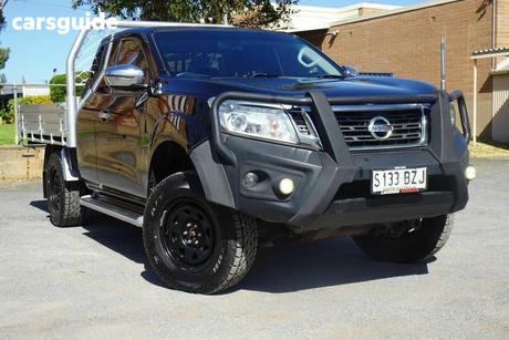 Black 2017 Nissan Navara King Cab Utility St (4X4)