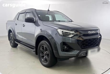 Grey 2024 Isuzu D-MAX Crew Cab Utility X-Terrain (4X4)
