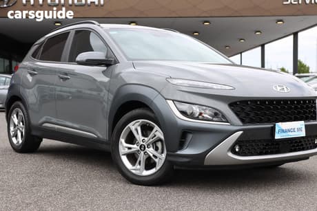 Grey 2023 Hyundai Kona Wagon Elite (Fwd)