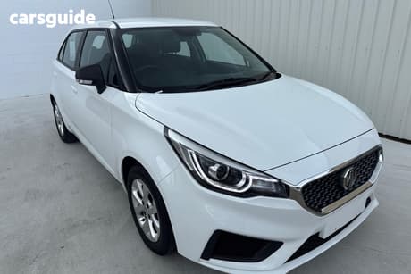 White 2023 MG MG3 Hatchback Core