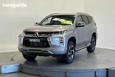Silver 2024 Mitsubishi Pajero Sport Wagon Gsr (4Wd) 7 Seat
