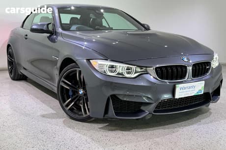 Grey 2015 BMW M4 Convertible
