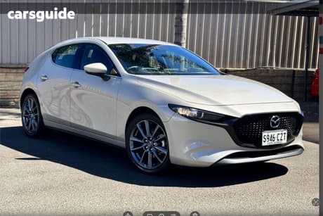 Silver 2024 Mazda 3 Hatchback G25 Gt