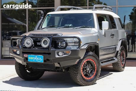 Silver 2011 Toyota FJ Cruiser Wagon