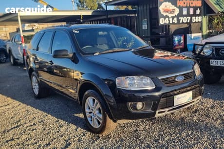 Black 2010 Ford Territory Wagon Ts (Rwd)
