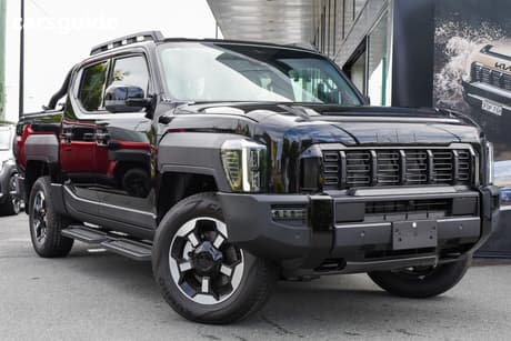 Black 2025 Kia Tasman Double Cab Pick Up X-Line (4X4) (0.9T) Bdy Fender