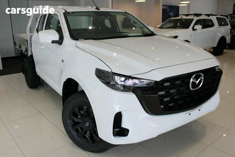 White 2025 Mazda BT-50 Freestyle Cab Chassis Xt (4X2)