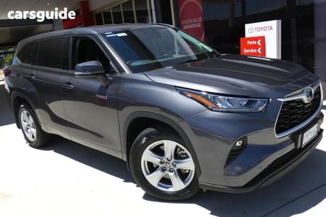 Grey 2021 Toyota Kluger Wagon Gx Hybrid Awd