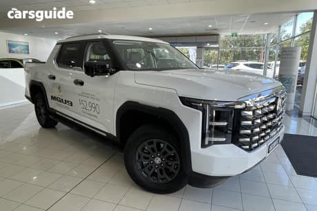 White 2025 MG Mgu9 Double Cab Pick Up Explore