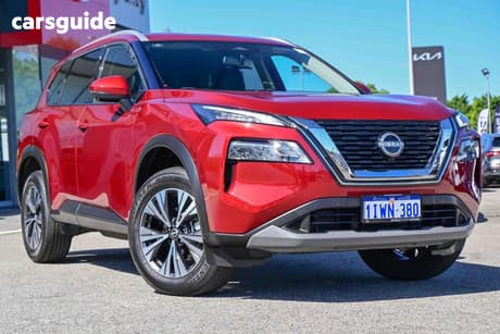 Red 2025 Nissan X-Trail Wagon St-L (2Wd)
