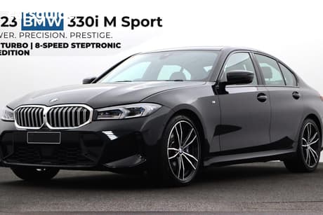 Black 2023 BMW 330I Sedan M Sport