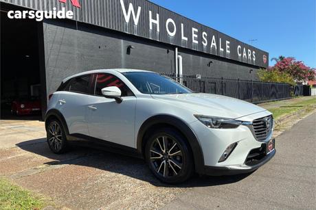 White 2015 Mazda CX-3 Wagon Maxx (Fwd)