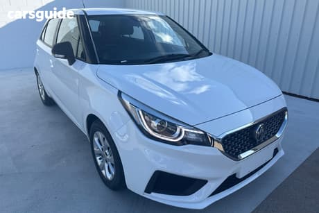 White 2023 MG MG3 Hatchback Core
