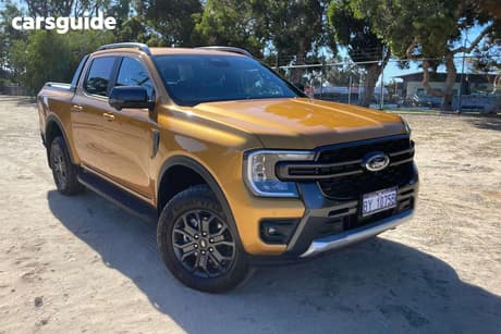 Yellow 2025 Ford Ranger Double Cab Pick Up Wildtrak X 2.0 (4X4)