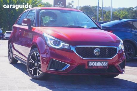 Red 2019 MG MG3 Hatchback Excite