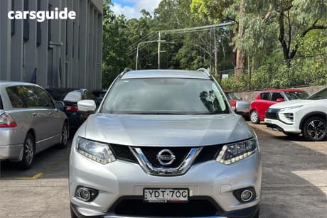 Silver 2016 Nissan X-Trail Wagon St-L 7 Seat (Fwd)